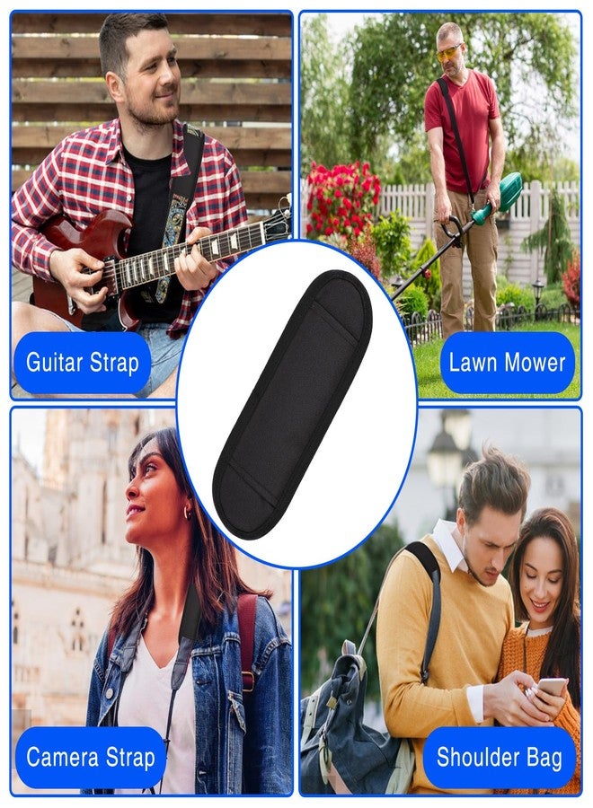 LOGJAM 4 Pack Soft Shoulder Strap Pad, Breathable and Removable Backpack Strap Padding for Luggage Bag Guitar Straps Cushion - Image 5
